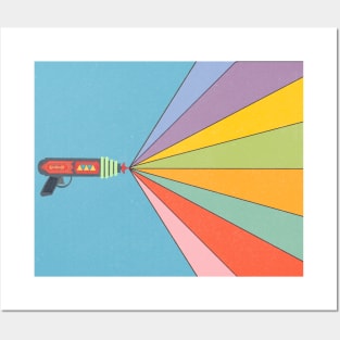 Retro Ray Gun Posters and Art